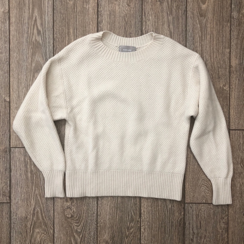 everlane The ReCashmere Stroopwafel Crew